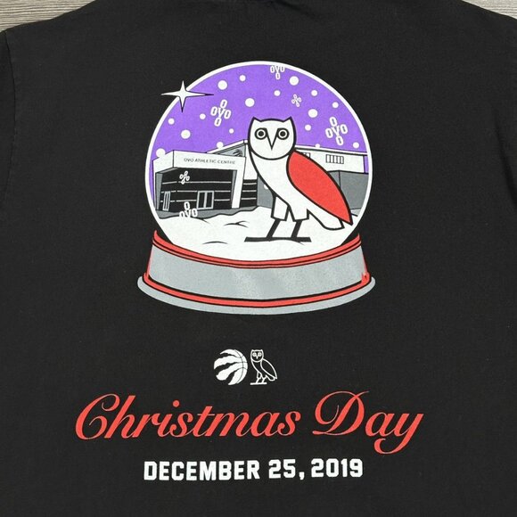 OVO x Toronto Raptors Christmas 2019 Drake Night Longsleeve - Picture 4 of 5